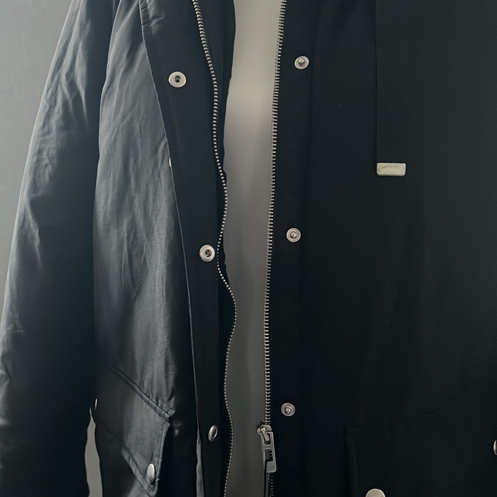 ZARA - Black Jacket. New With Tags. Size Medium. - Picture 6 of 12